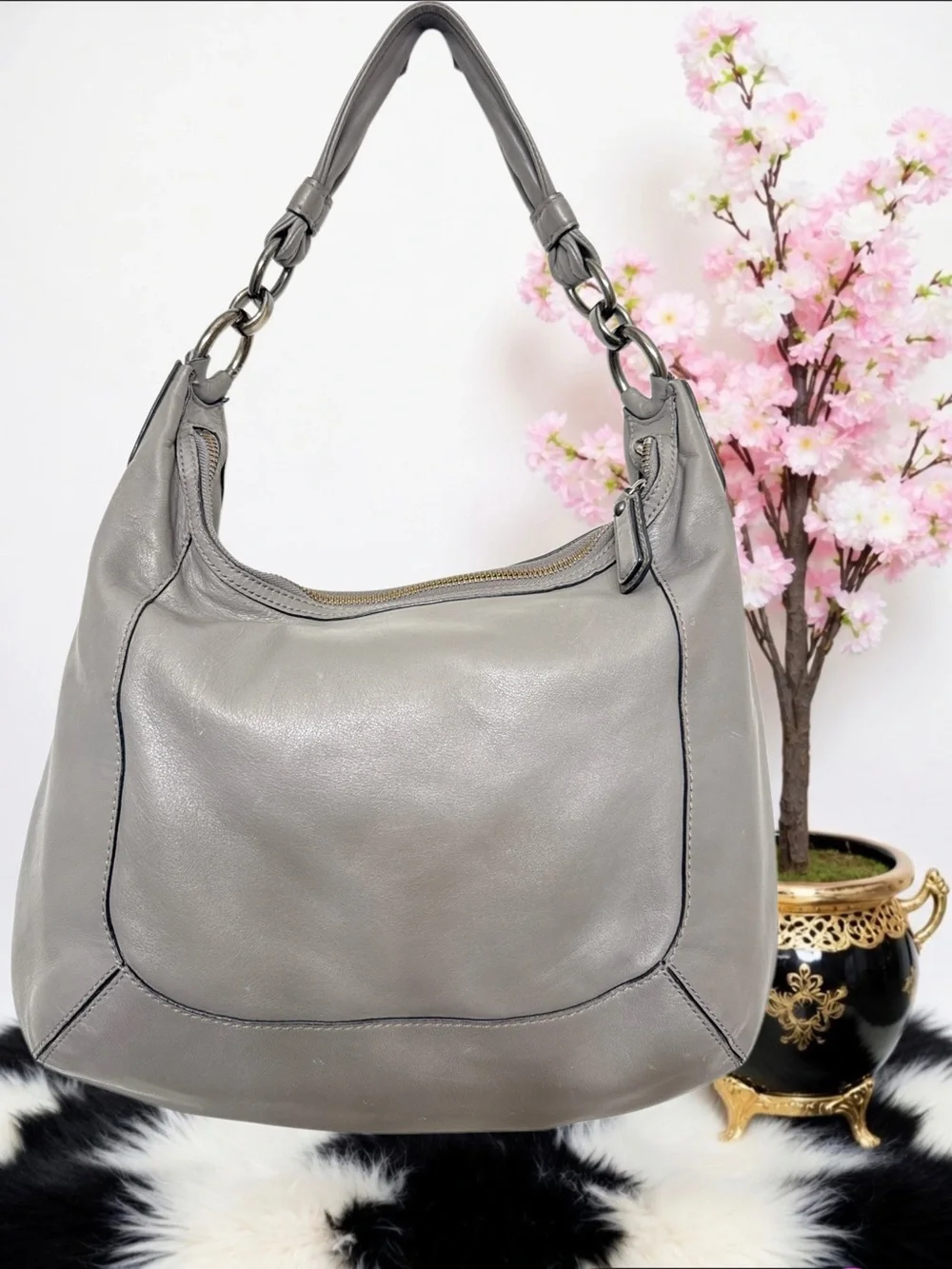 COACH KRISTIN SPECTATOR LEATHER HOBO